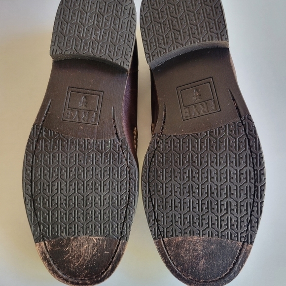 Frye men's brush leather Penny loafers size 7.5 - Picture 9 of 16